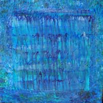 Painting of Sephira #4, Chesed, sphere linked to mercy and the color blue
